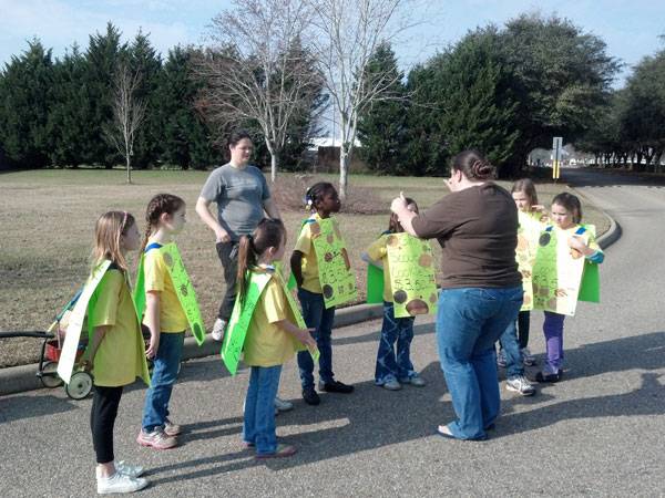 Girl Scout Walk-A-Bout was held In Headland