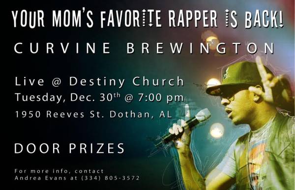 It's Your Mom's Favorite Christian Rapper Coming to Dothan!!!