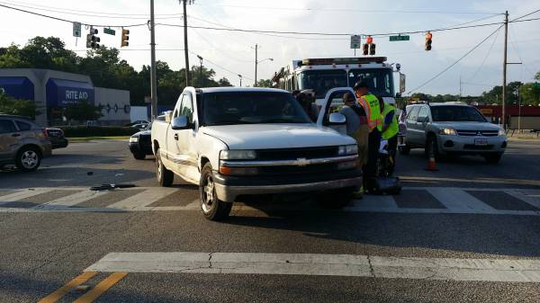 Serious Accident with Injuries on South Oates at Selma