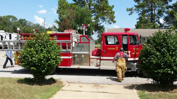 Structure Fire Reported at 100 Periwinkle Court