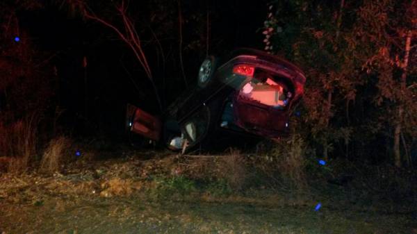 Single Vehicle Roll Over on Pine Acres Drive in Wicksburg