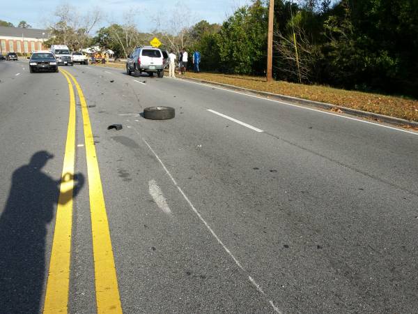 Motor Vehicle Crash on Cottonwood Road