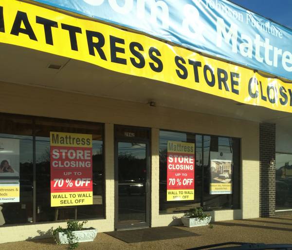 Mattress Store Closing...Final 7 Days...Very Limited Quantities....Hurry For Best Selection!