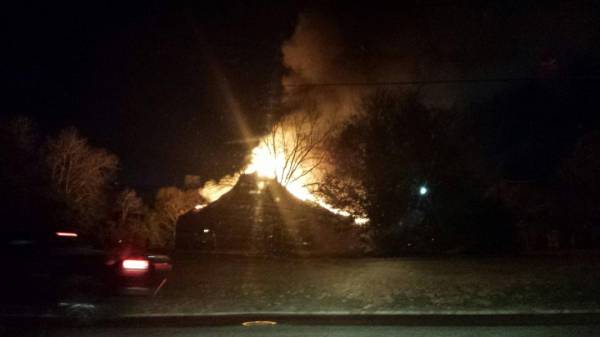 UPDATED @ 7:18 PM With Scene Photos   BREAKING NEWS: Major Fire in Enterprise