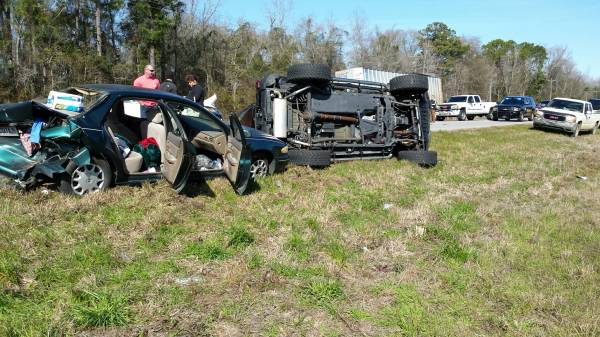 UPDATED at 11: 20 AM: Five Car Accident On Highway 231 South In Houston County