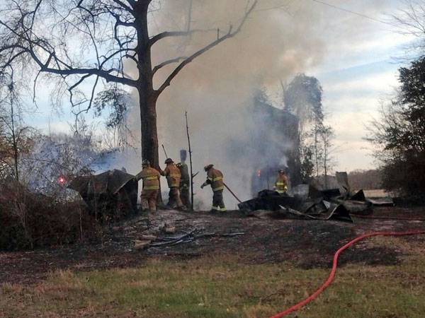 Structure Fire (Barn) on Settlement Road