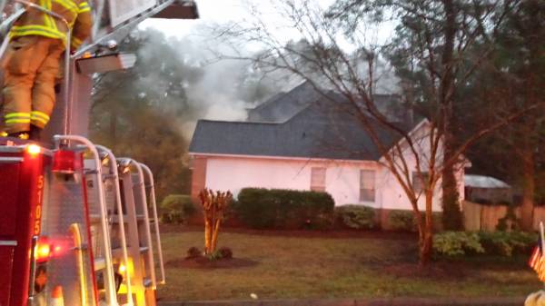 Structure Fire at 100 Mulberry Court