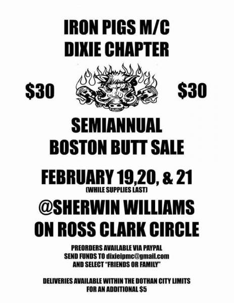 Boston Butt Sale