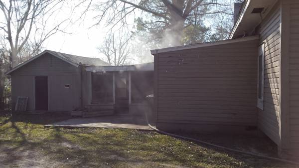 Structure Fire at 209 West Lafayette