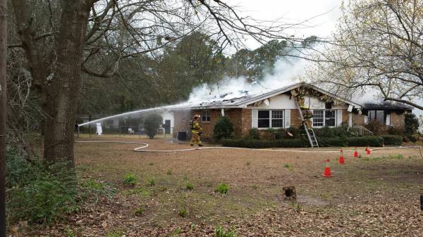 Structure Fire at 603 Sequoyah Drive