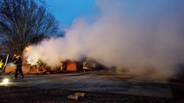 Early Morning Fire Destroys Home in Malvern