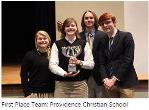 AREA TEAMS COMPETE IN WALLACE SCHOLARS BOWL