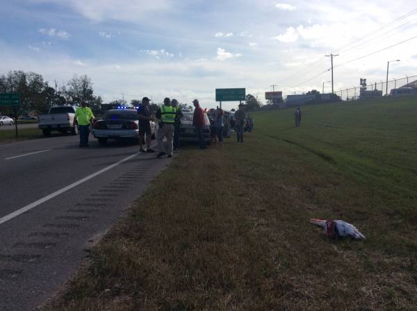 Roll Over Wreck Highway 231 South