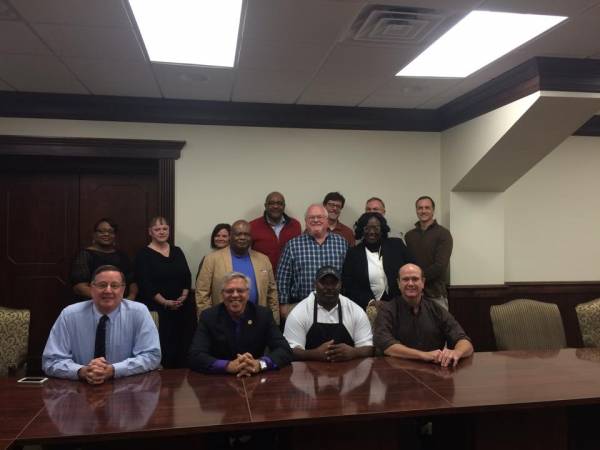 Bistro Serves Awesome Lunch To Dothan Department Heads and Mayor