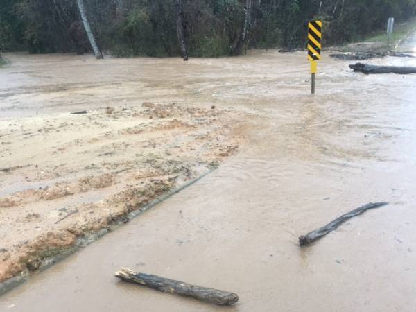 Dale County Road 560 Washed Out