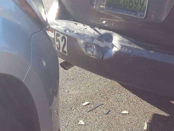 3:38 PM Three Vehicle Crash on Honeysuckle at Timbers Drive