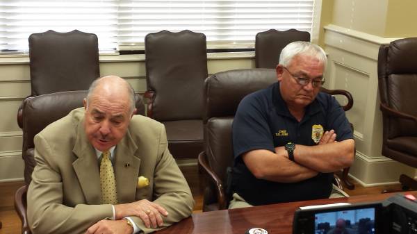 City of Enterprise Held a Press Conference on Recent Shootings