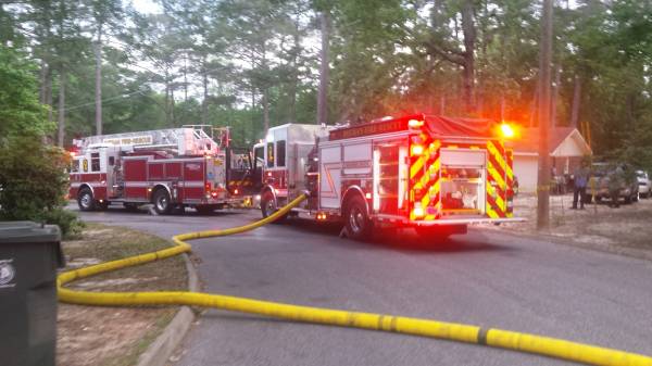 5:32 AM... Structure Fire on Dixie Drive