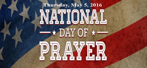 National Day of Prayer - TODAY