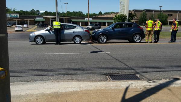 2:04 PM... Minor Two Vehicle Wreck