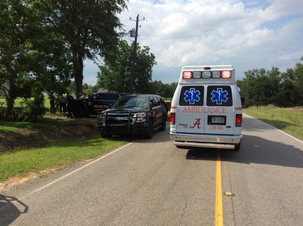 Sheriff Department Has Foot Chase On Harrison Road