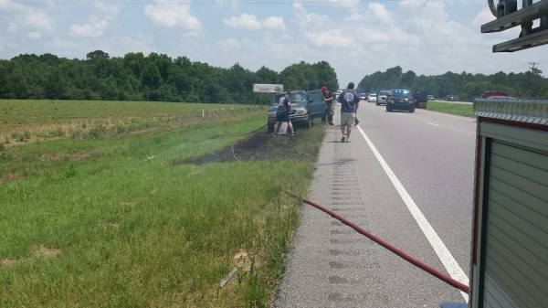 11:43 AM Vehicle Fire on US 231 South near Smithville Road