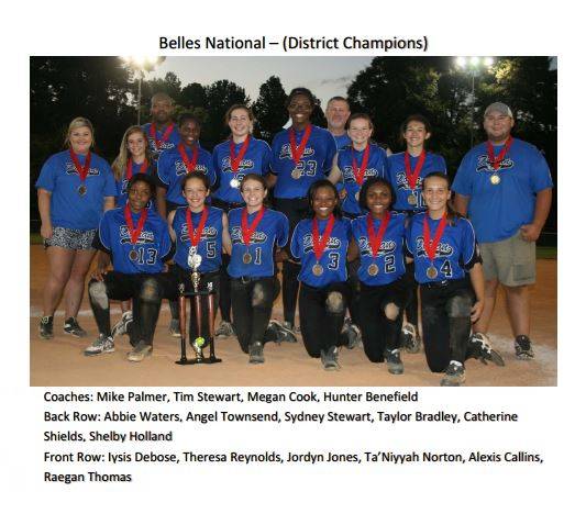 District 6 East Softball Champions