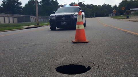 Sink Hole in Dothan