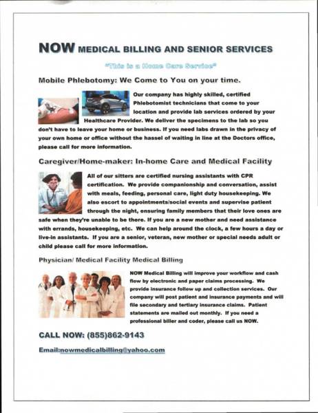 NOW Medical Billing and Senior Services