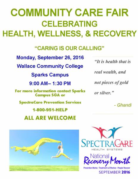 SpectraCare  is hosting Community Care Fair