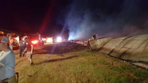 Chicken House Fire in Dale County