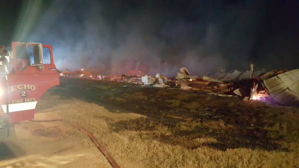 Chicken House Fire in Dale County