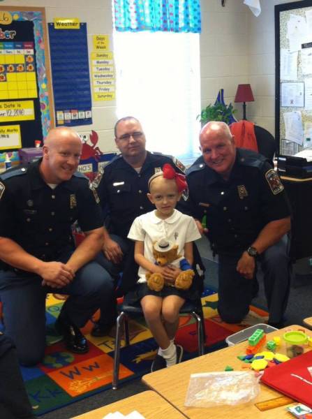 Alabama State a Troopers Visit Libby Clair