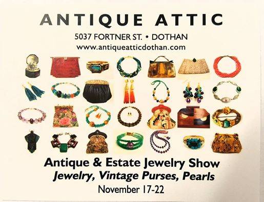Antique Attic's Jewelry Show  November 17-22