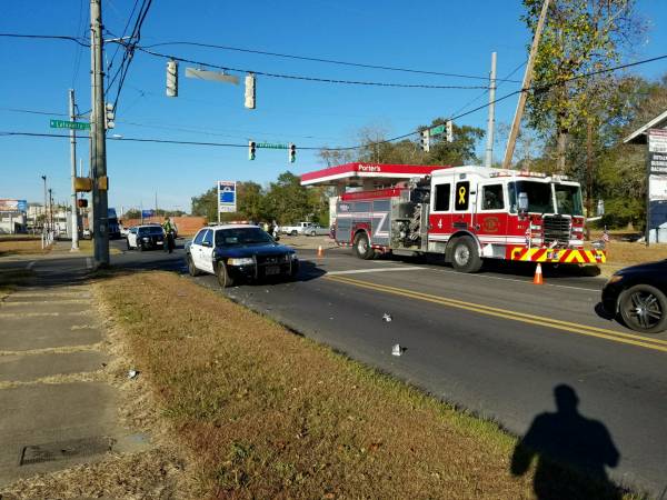 2:42 PM..... Motor Vehicle Accident at South Oates and Lafayette