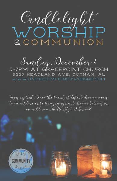 Candlelight Worship and Communion