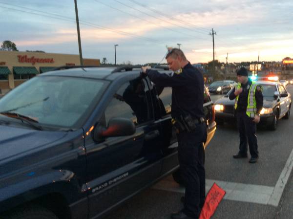 UPDATED @ 6:46 AM.  6:27 AM.   Dothan Police Come Up on Vehicle Driver Passed Out