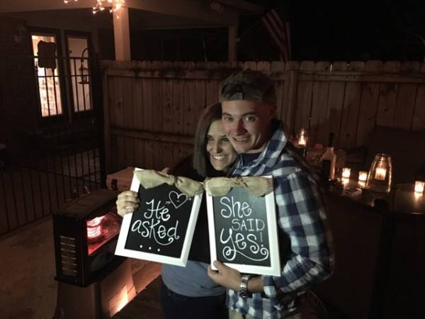 Congratulations To Emily Stokes and Josh Fails On Their Engagement