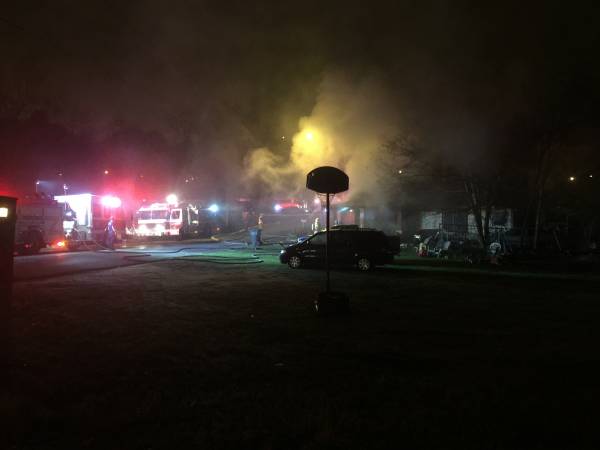 Structure Fire on East Newton Street