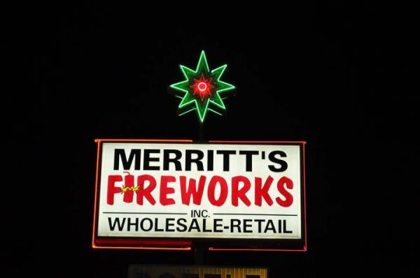 Merritt’s Fireworks for all Your Fireworks Needs
