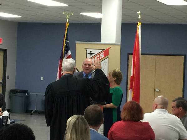 David Sewell Takes Oath Of Office For Houston County School Superintendent