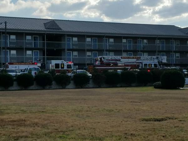 2:14 PM... Structure Fire at Daybreak Suites