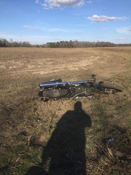UPDATED @ 8:11 AM  2:55 PM... Single Vehicle Accident invovling a Motorcycle in Geneva County