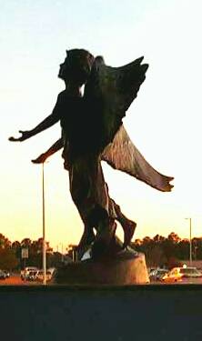 Come Visit The Angel Of Hope Statue At Westgate Park