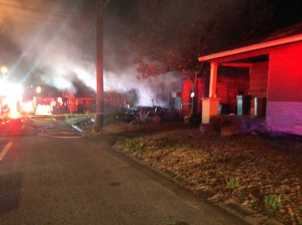 UPDATED @ 7:57 PM 7:23 PM... Structure Fire at 705 Whiddon