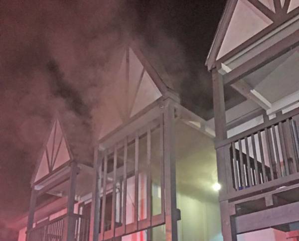 Last Night Dothan Fire Responded to a Structure Fire at Field Crest Apartments