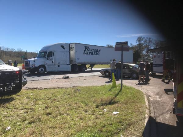 Motor Vehicle Accident and Semi Accident - Highway 231 South and State Line Road