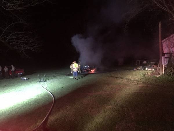 UPDATED @ 10:40 PM. 10:20 PM.   Structure Fire In Houston County Near Alabama - Florida Line