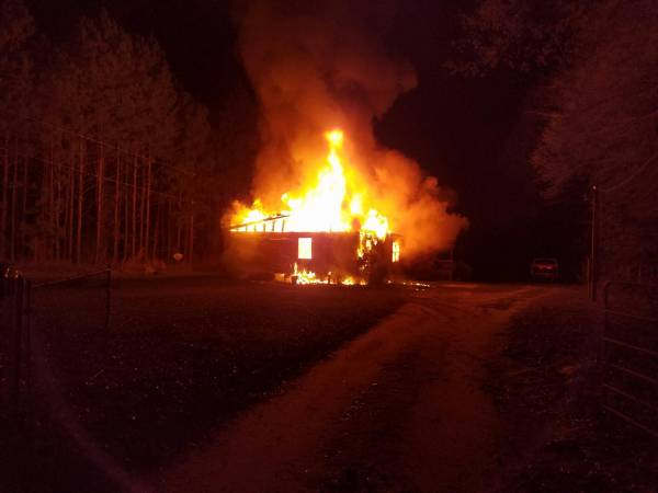 Early Morning House Fire  In Hodgesville
