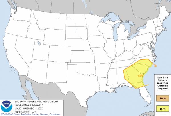 Severe Weather Possible Thursday Night to Friday